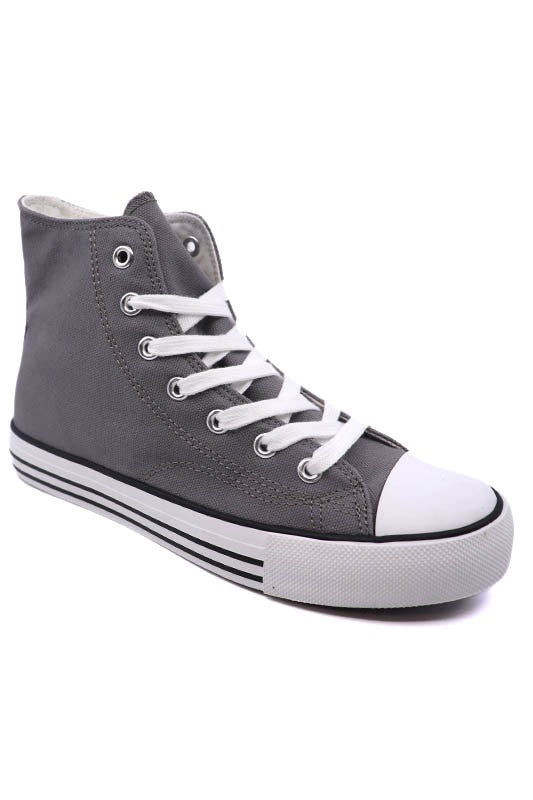 High Top Canvas Sneaker