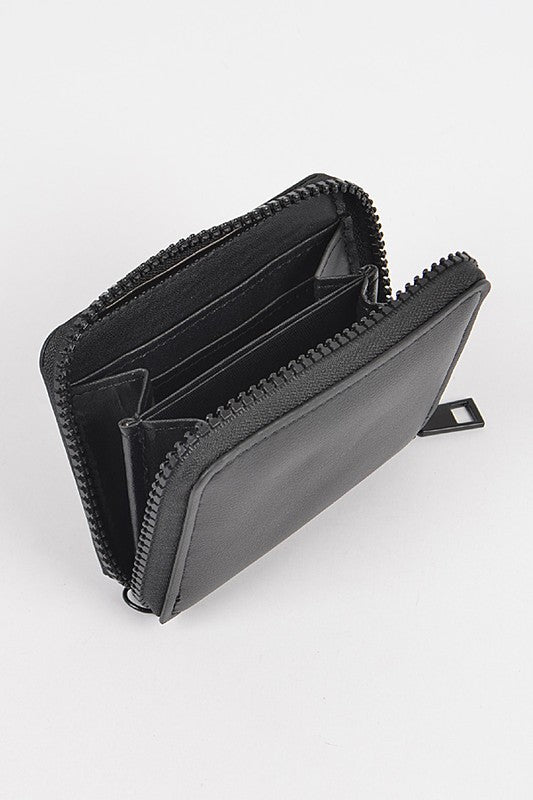 Iconic Chunky Chain Convertible Wallet