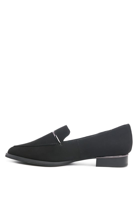 PAULINA Suede Leather Loafers