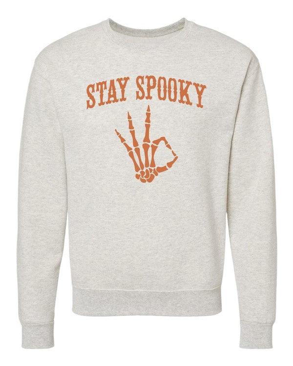 Stay Spooky Crew Neck Sweatshirt