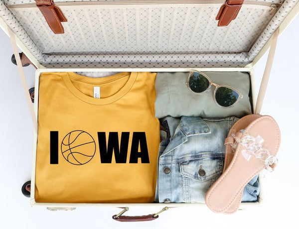 Iowa Basketball Boutique Style Tee