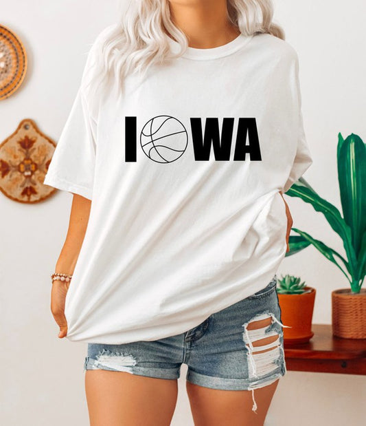 Iowa Basketball Boutique Style Tee