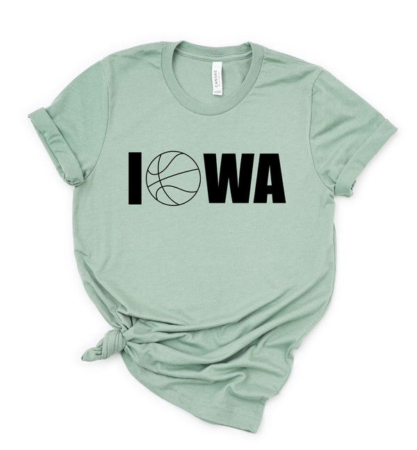 Iowa Basketball Boutique Style Tee