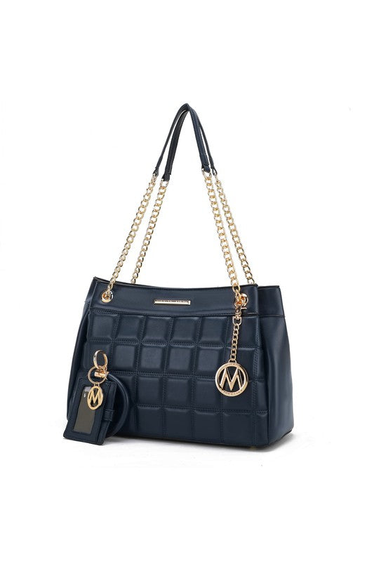 MKF Collection Mabel Quilted Shoulder Bag by Mia K