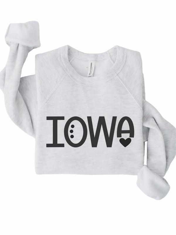 Iowa Premium Bella Canvas Sweatshirt