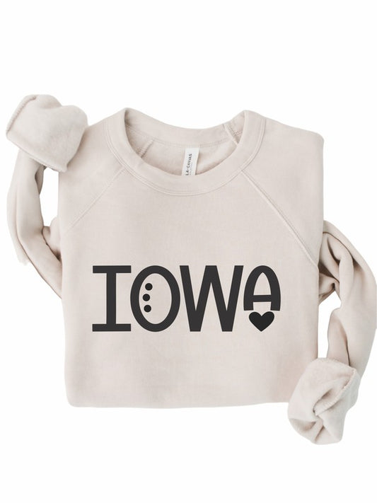 Iowa Premium Bella Canvas Sweatshirt