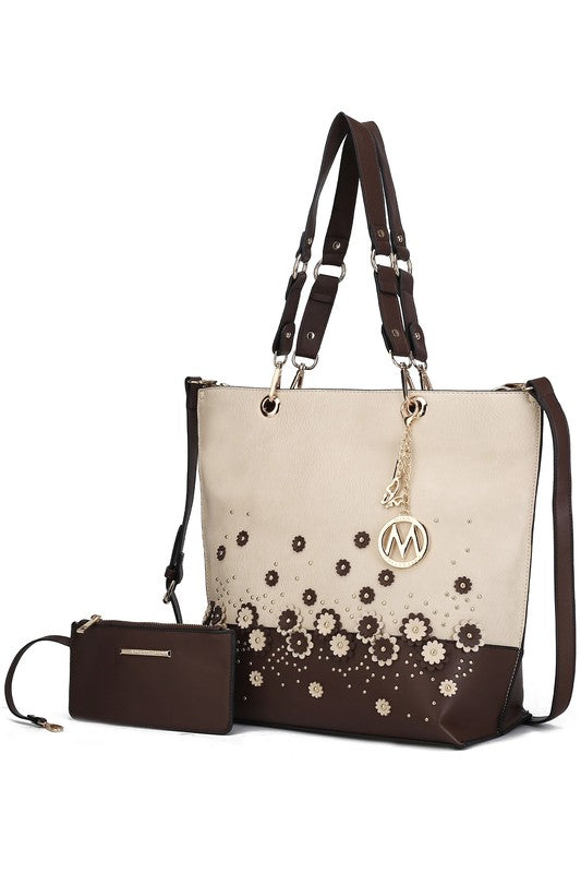 MKF Petra Tote Bag with Wristlet by Mia K