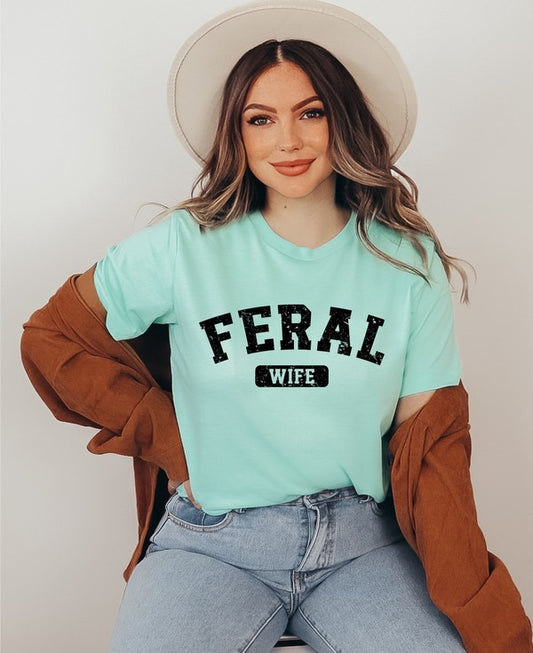 Feral Wife Softstyle Tee