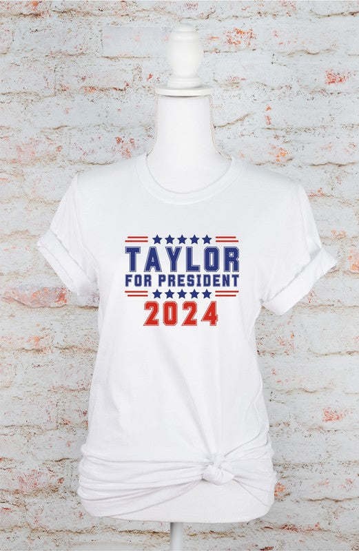 Taylor for President 2024 Softstyle Tee