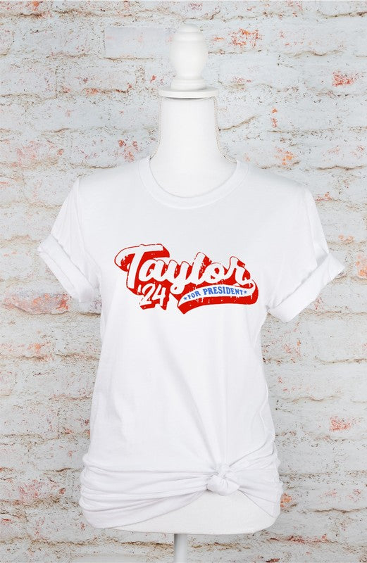 Distressed Taylor 2024 Softstyle Tee