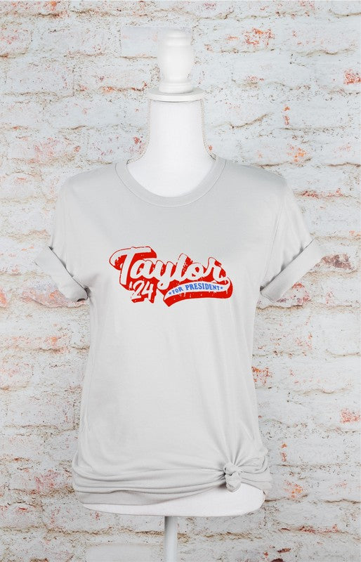 Distressed Taylor 2024 Softstyle Tee