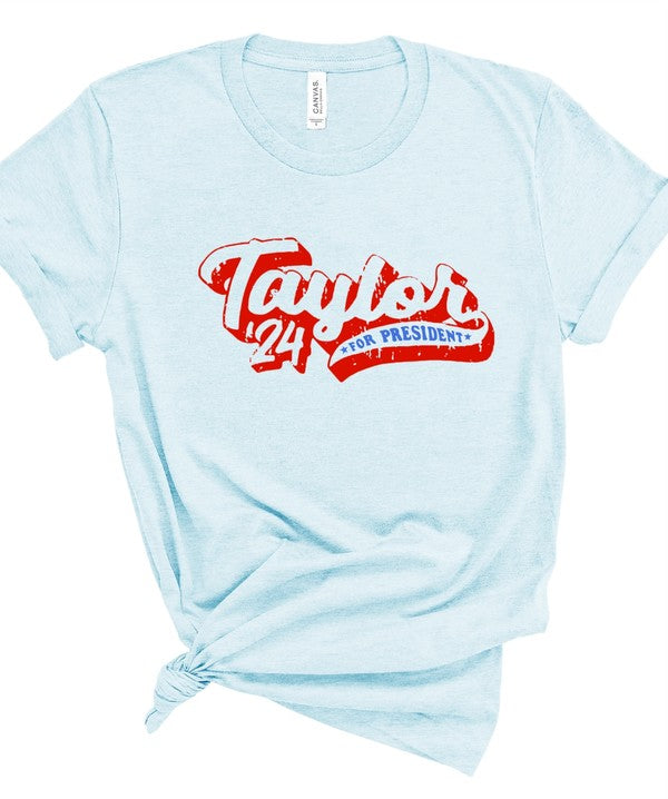 Distressed Taylor 2024 Softstyle Tee