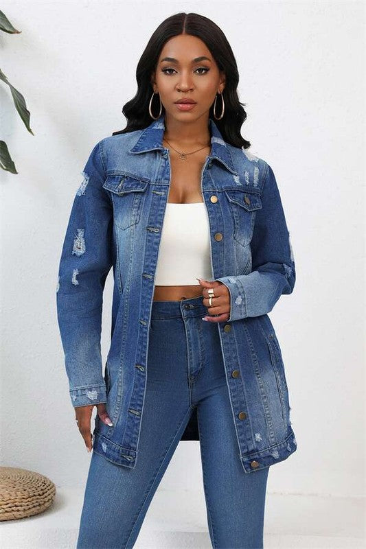 WOMEN FASHION DENIM JACKET