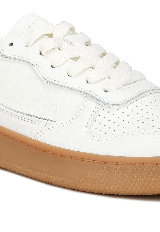 Kyniska Faux Leather Everyday Sneakers