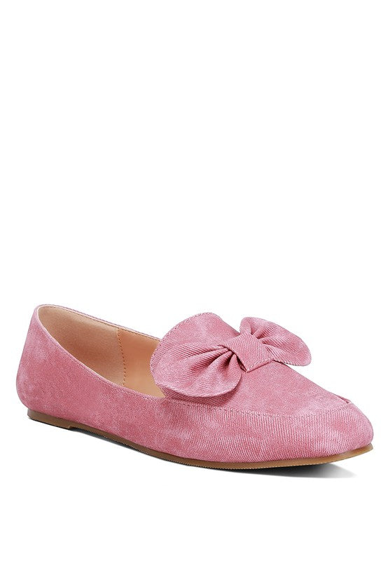 Waveney Bow Embellished Loafers