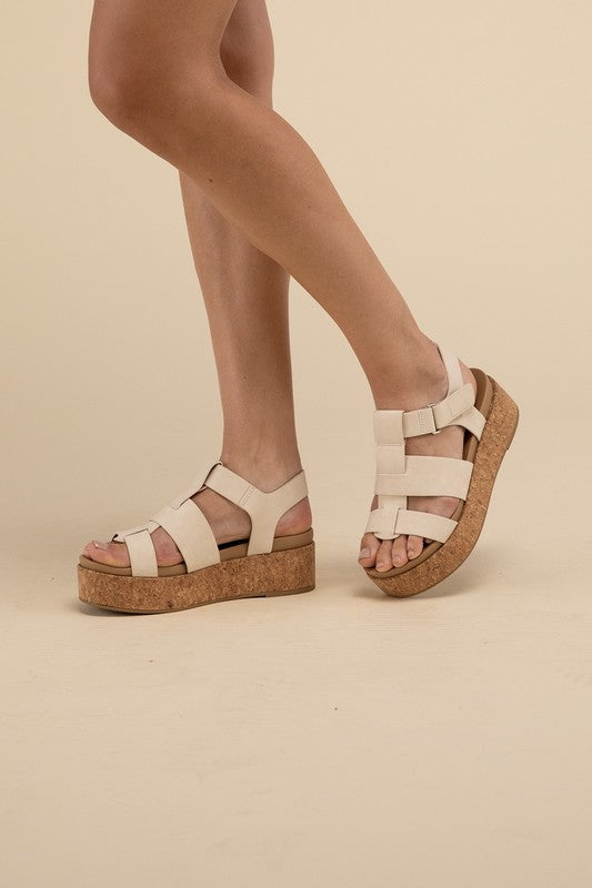 AMENDA-S Platform Sandal Wedge