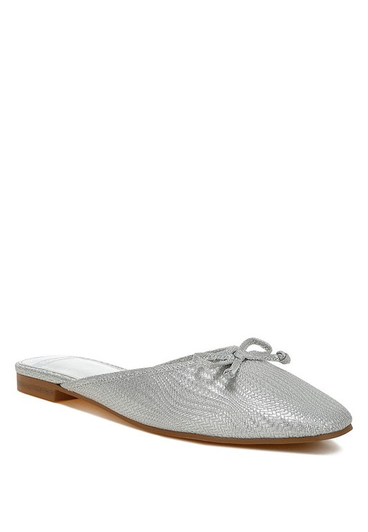 Jaylor Party Bow Slip-On Mules