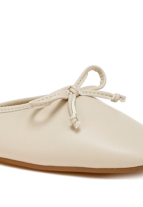 Eras Bow Slip-On Flat Mules