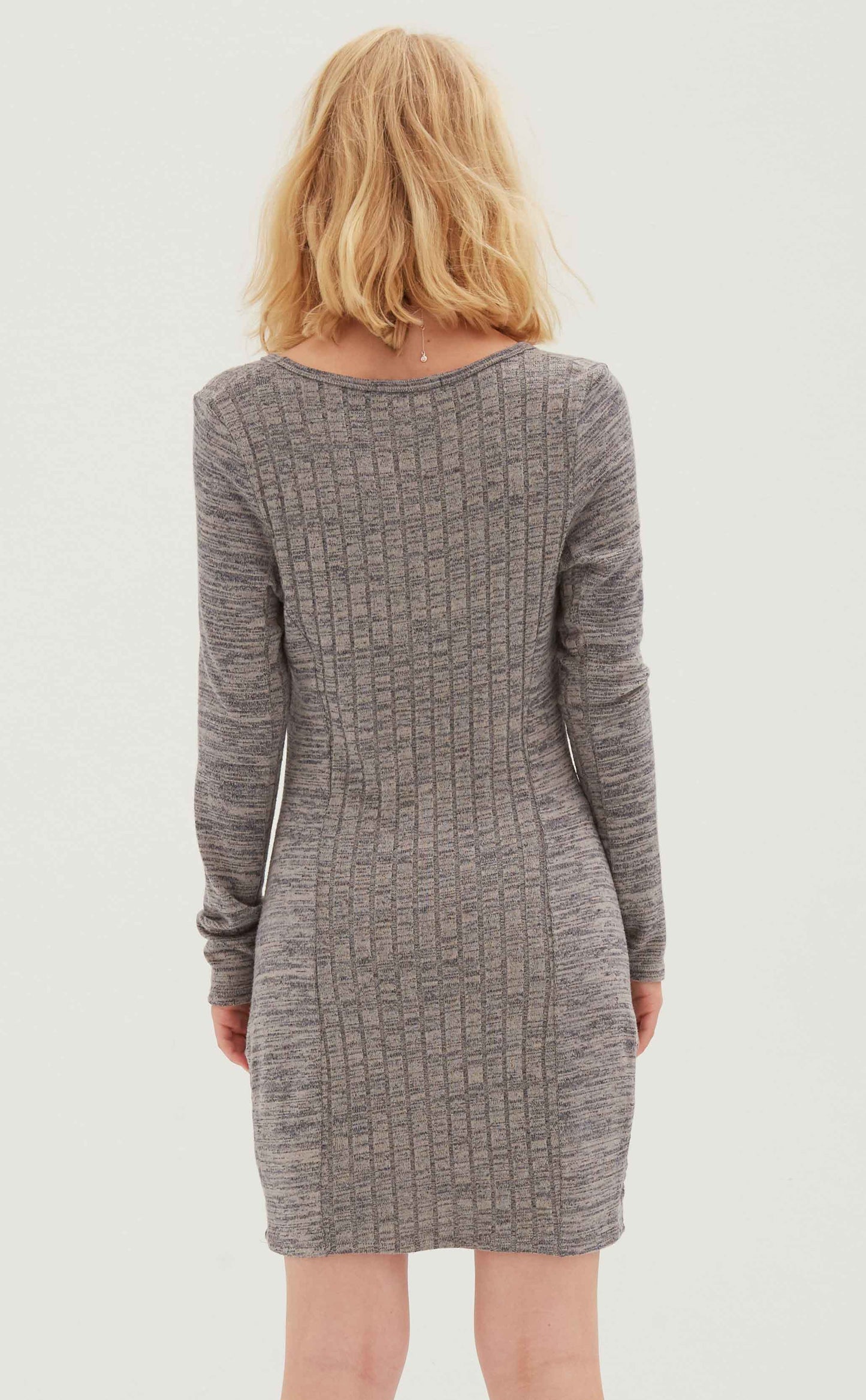 Fitted Long Sleeve Dress