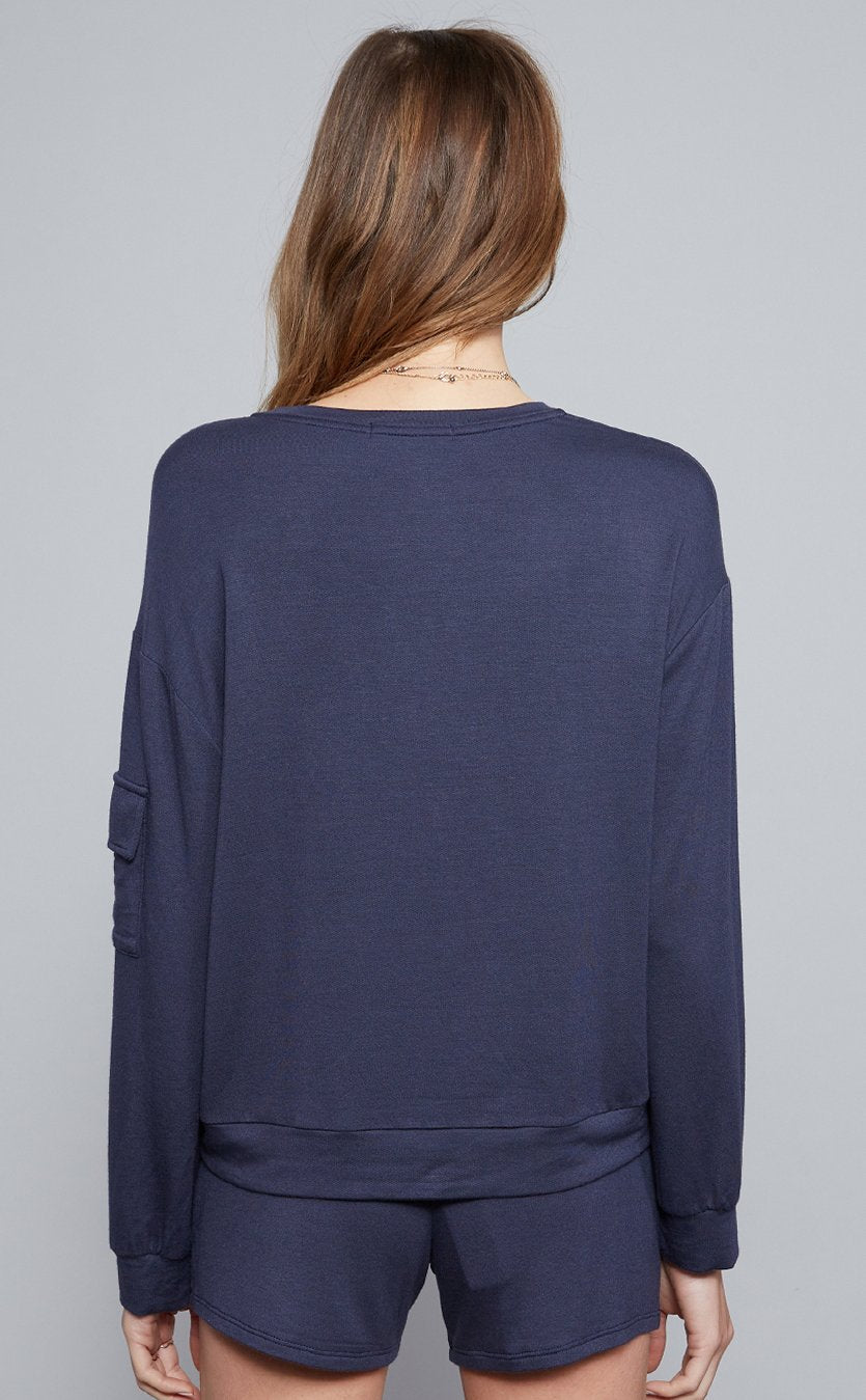 Cargo Pocket Sweatshirt