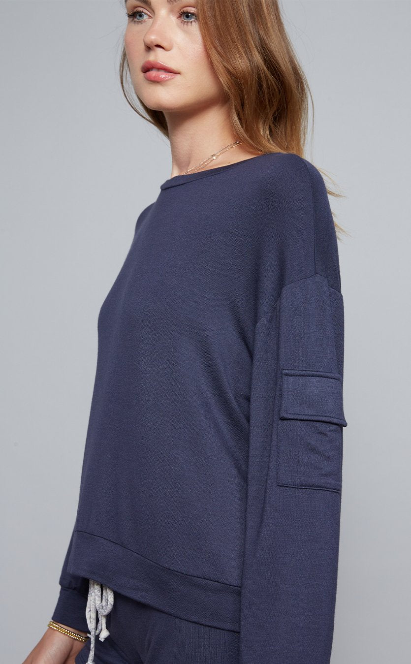 Cargo Pocket Sweatshirt