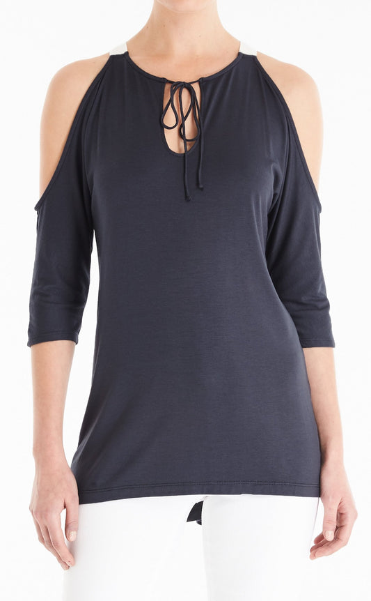 3/4 Sleeve Keyhole Top?id=1811885457444