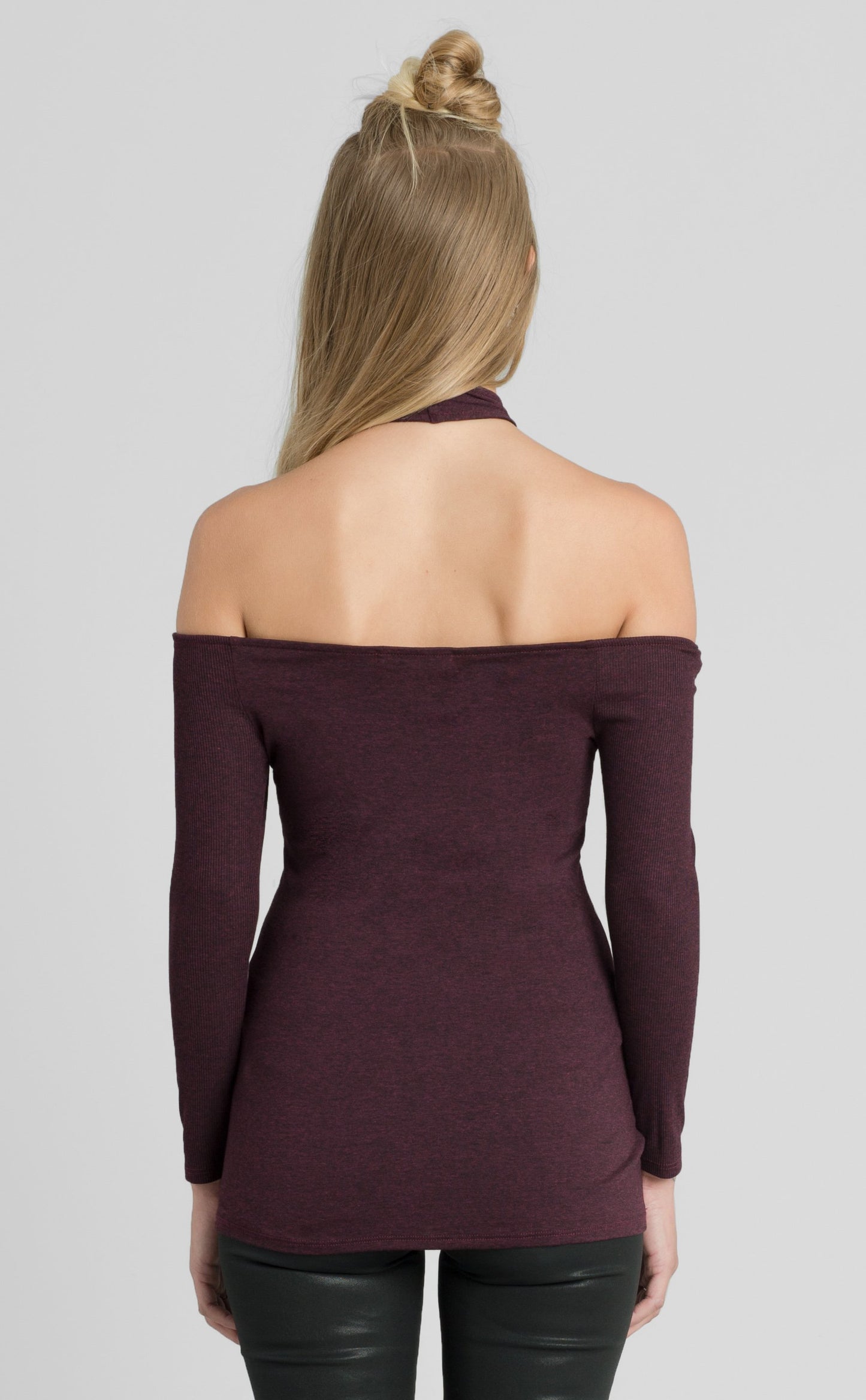 Cold Shoulder Bodycon Top?id=1962493378596