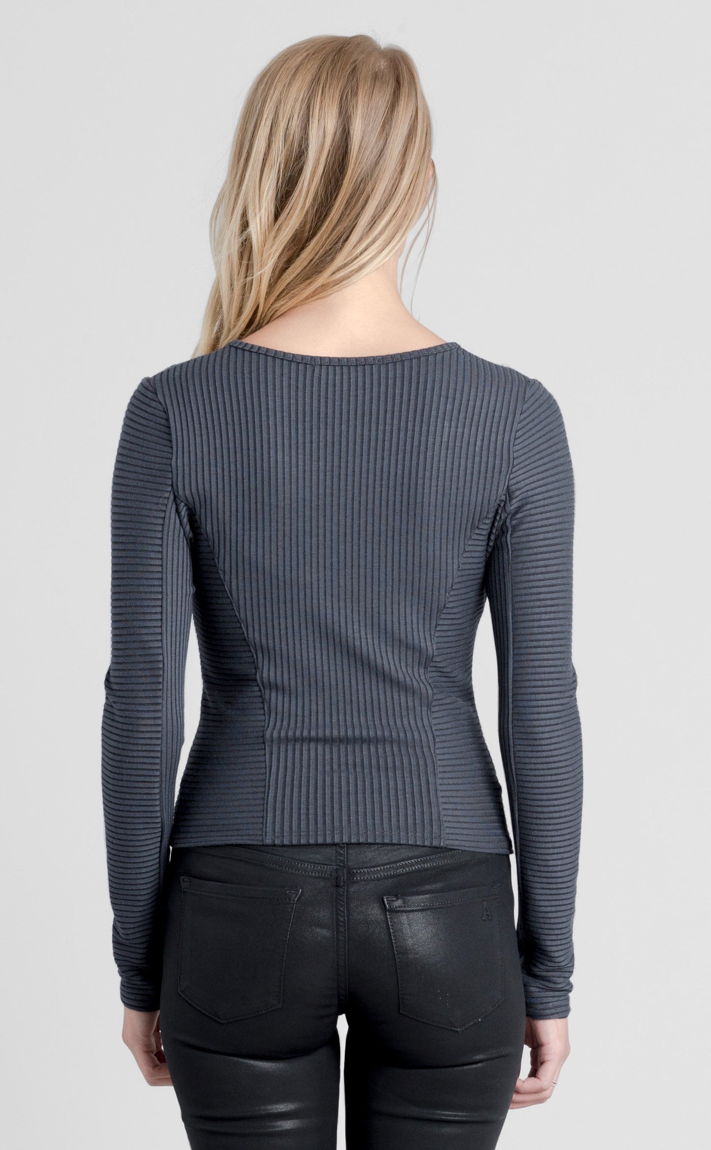 Long Sleeve Jewel Neck Top?id=2053657395236