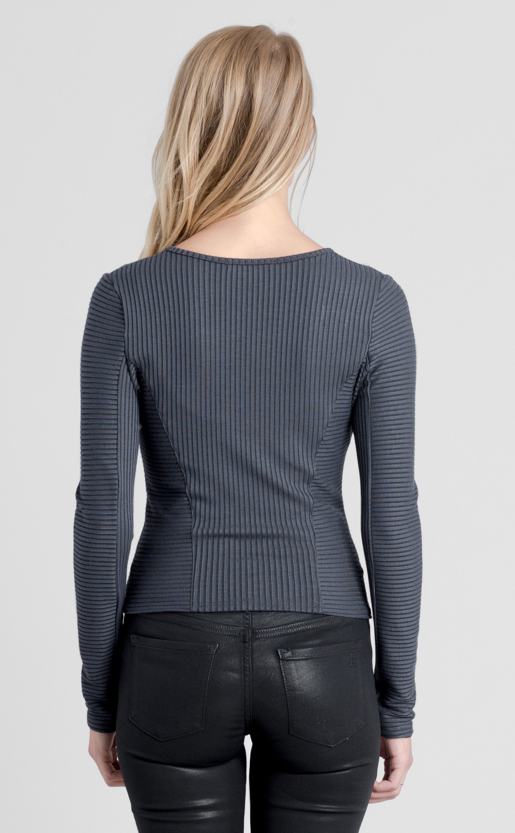 Long Sleeve Jewel Neck Top?id=2053657395236