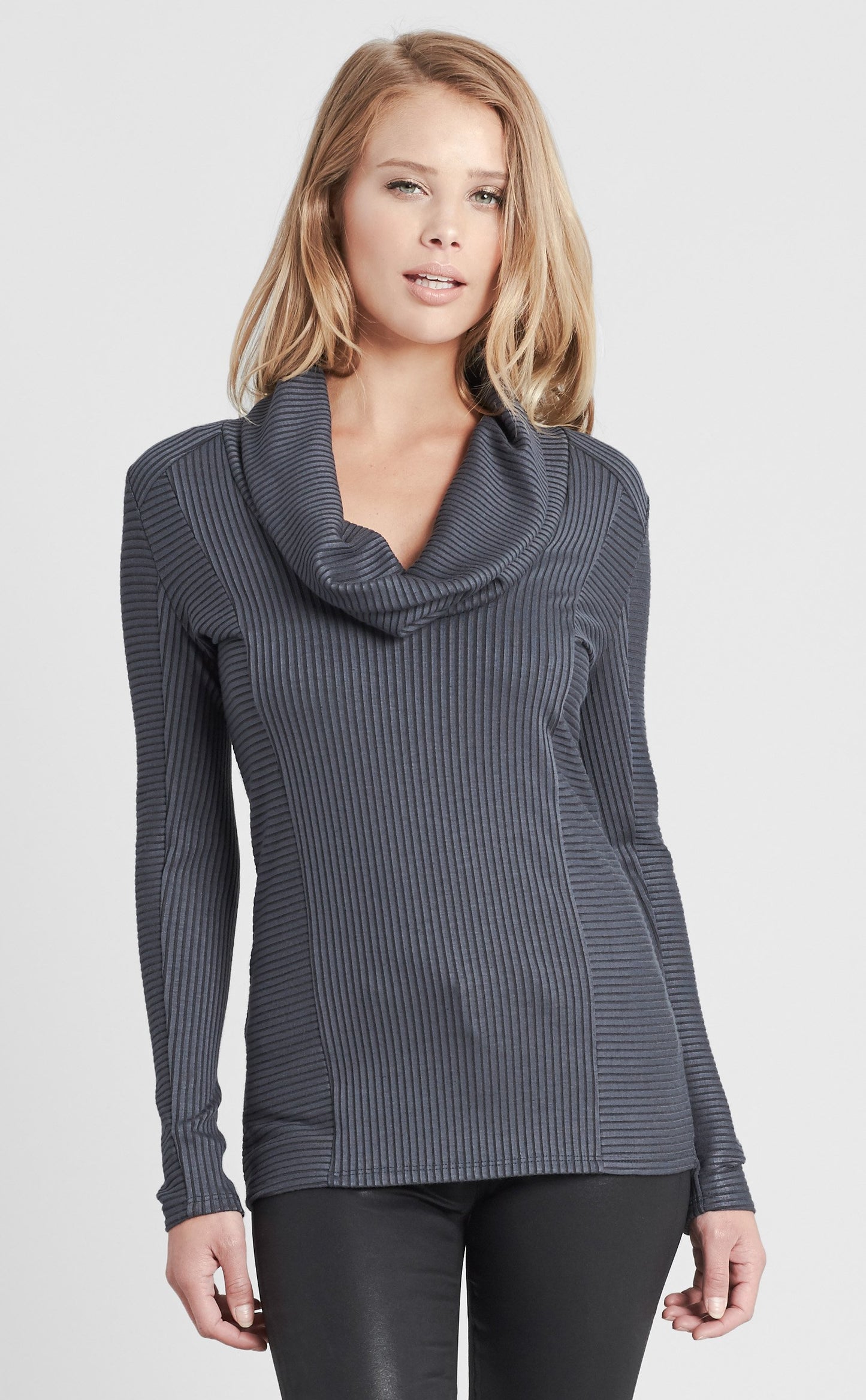 Long Sleeve Cowl Neck Top