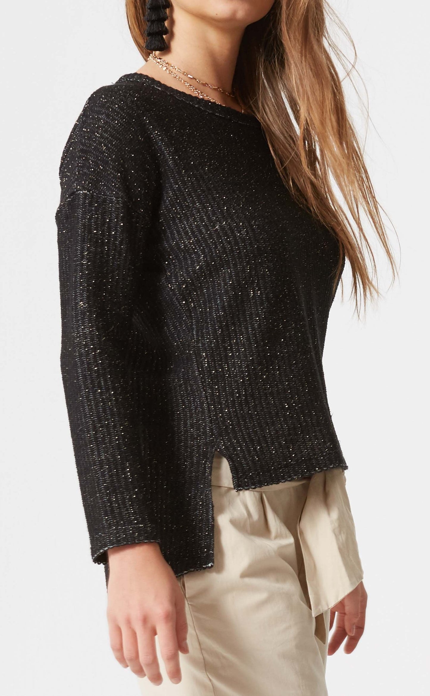 Boxy Long Sleeve Pullover?id=1006842347535